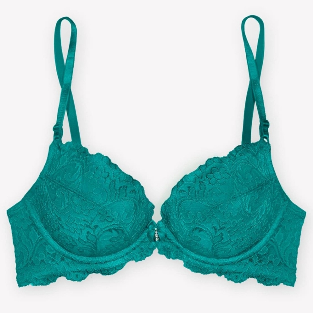42D Smart & Sexy Women's Seasonal Signature Lace Push-Up Bra